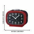 Miniatyrbild 3 av 5: Väckarklocka Seiko QHK060Q Röd