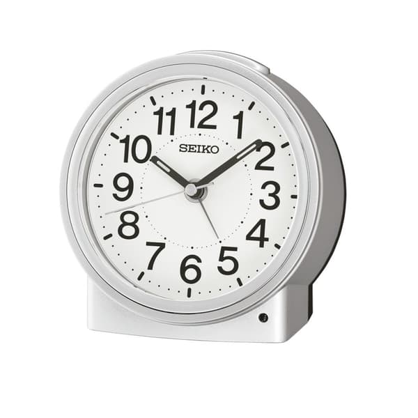 Vækkeur Seiko QHE199S Sølvfarvet
