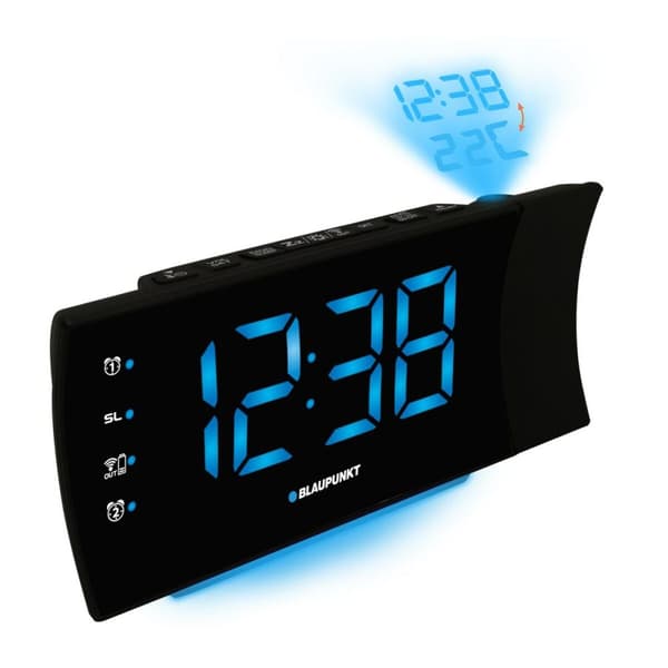 Herätyskello Blaupunkt CRP81USB Musta