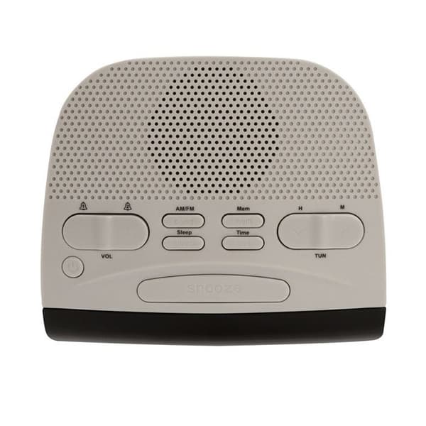 METRONIC Duo Colors Klockradio Dual Alarm - Grön - FM - Bakgrundsbelyst - Sleep - Snooze