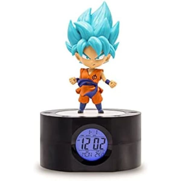 Ljus väckarklocka - TEKNOFUN - Dragon Ball Super Goku - Alarm och temperatur - LED