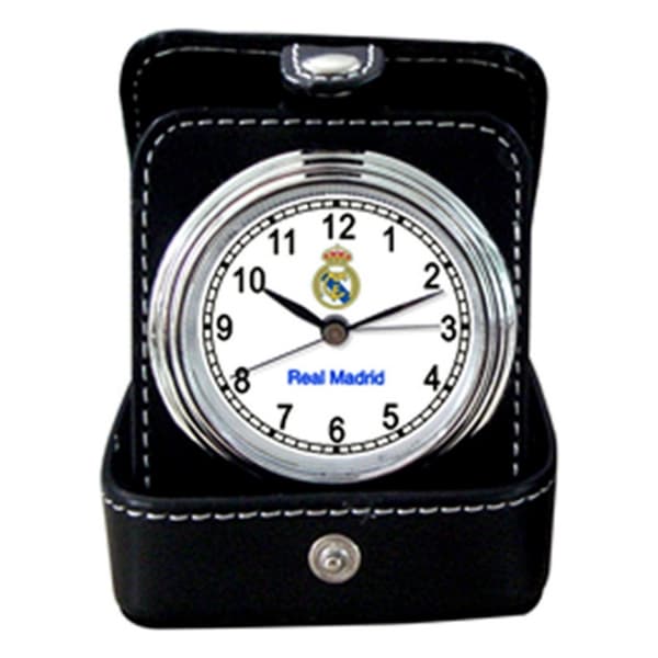 Väckarklocka Real Madrid C.F. Travel size Svart