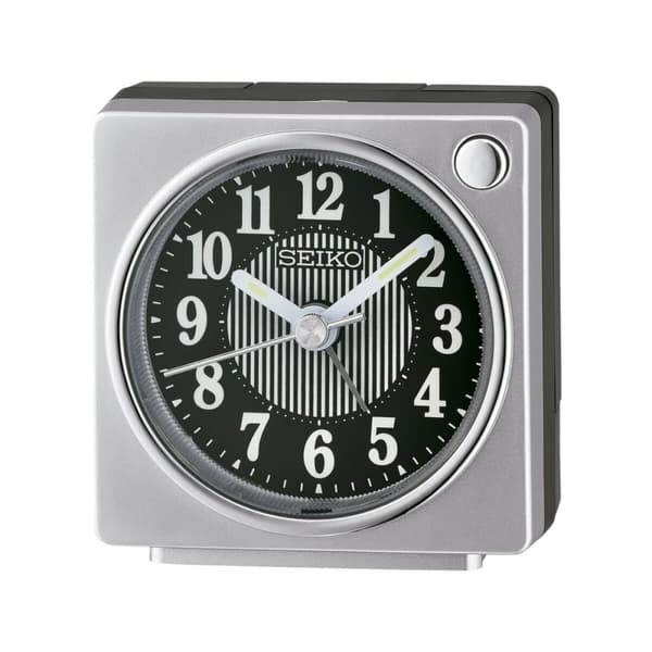 Väckarklocka Seiko QHE197S Silvrig