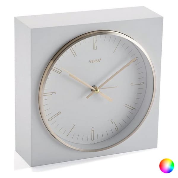 Väckarklocka Plast (6,5 x 16,5 x 16,5 cm) - Turkos
