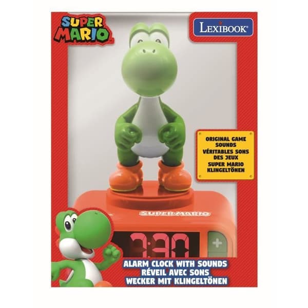 Yoshi väckarklocka med ljudeffekter