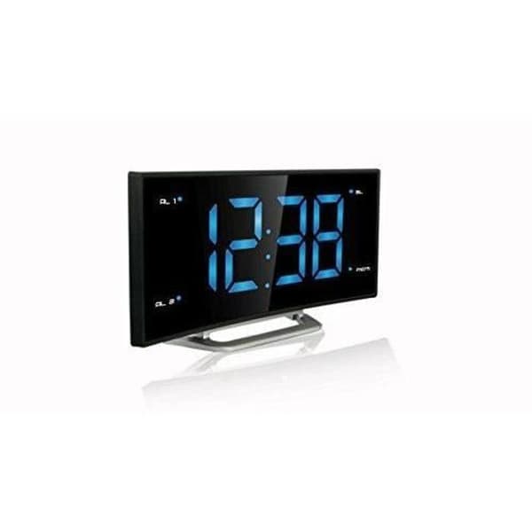 Technoline WT460 väckarklocka, Svart
