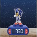 Miniatyrbild 5 av 5: Digital väckarklocka med Sonic nattljus och ljudeffekter