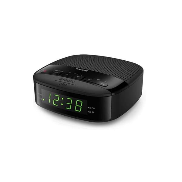 Radioväckarklocka - Philips - R3205/12 - Dubbel Alarm - Förinställd Stopp - Digital Radio