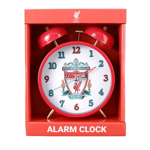 Liverpool FC Twin Bell Mechanical Alarm Clock | CDON