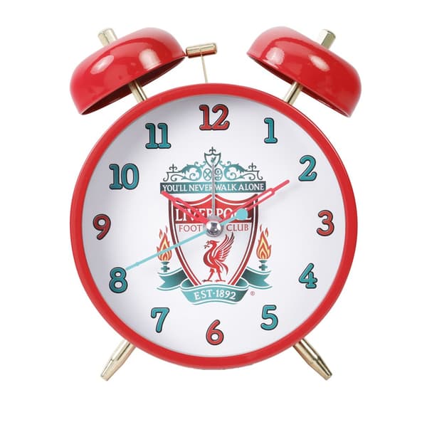 Liverpool FC Twin Bell Mechanical Alarm Clock | CDON