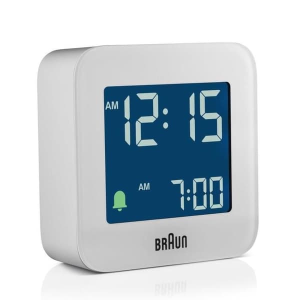 BRAUN BC 08 W-DCF RADIOSTYRLIG VÄCKKLOCKA, VIT 67016