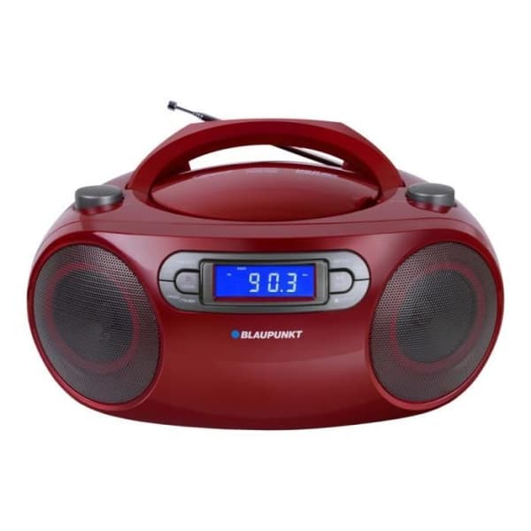 BLAUPUNKT Boombox FM PLL/CD MP3 USB KLOCKA/ALARM - BB18RD