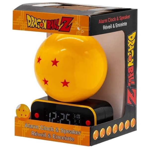 DRAGON BALL Z Väckarklocka - Dragon Ball Högtalare - Gul