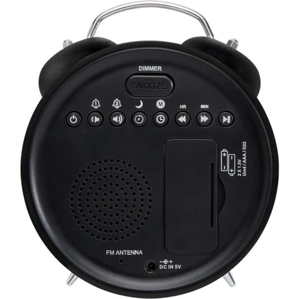 Klockradio - BIGBEN INTERACTIVE - RR90EPOKN - Svart - Vintage