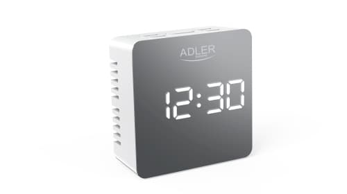 CR 1150 hvidt LED vækkeur