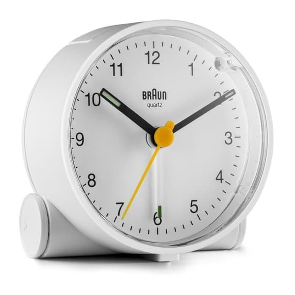 Braun - BC01 Reseväckarklocka - Vit