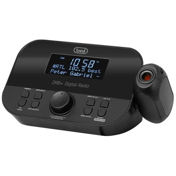 DIGITAL LARMRADIO RC 85D8 DAB + SVART TREVI