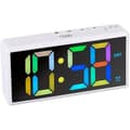 Miniatyrbild 2 av 4: Digital väckarklocka - TREVI - EC 886 - Stor flerfärgad LED-skärm - Elektronisk ringsignal - Snooze-funktion