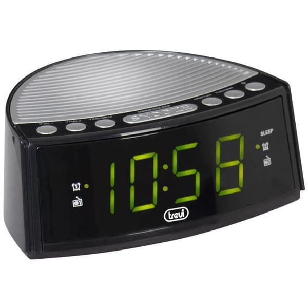 RC 846 D TREVI SVART KLOCKRADIO