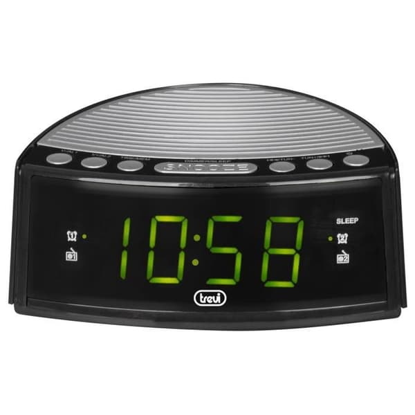 RC 846 D TREVI SVART KLOCKRADIO