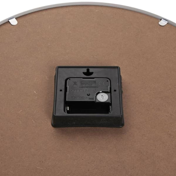 Väggklocka Versa Metall 4 x 40 x 40 cm