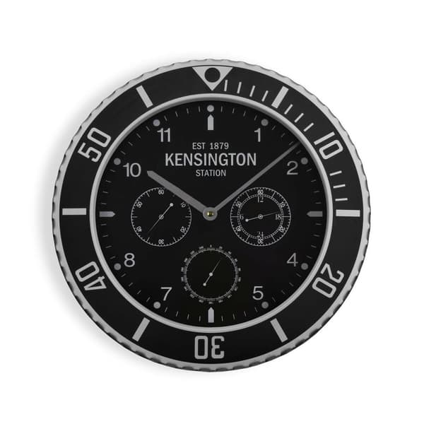 Vægur Versa Kensington Metal 5 x 40 x 40 cm