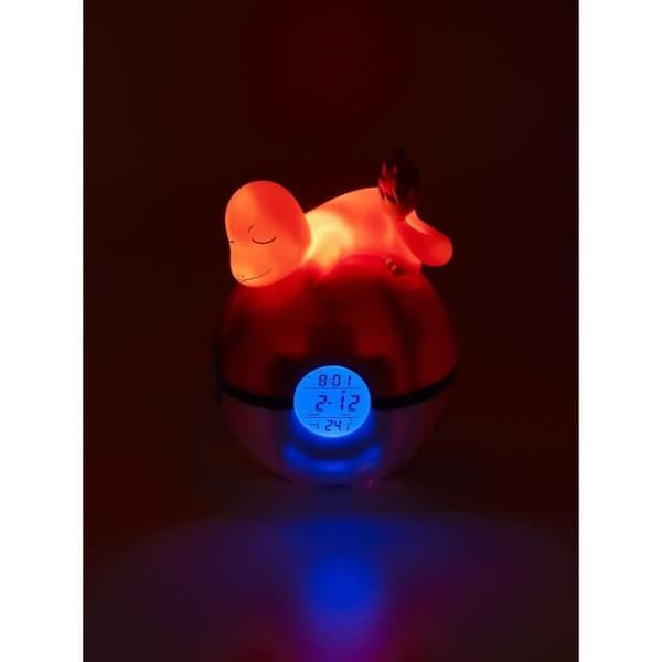 POKEMON Klockradio Charmander LED-lampa