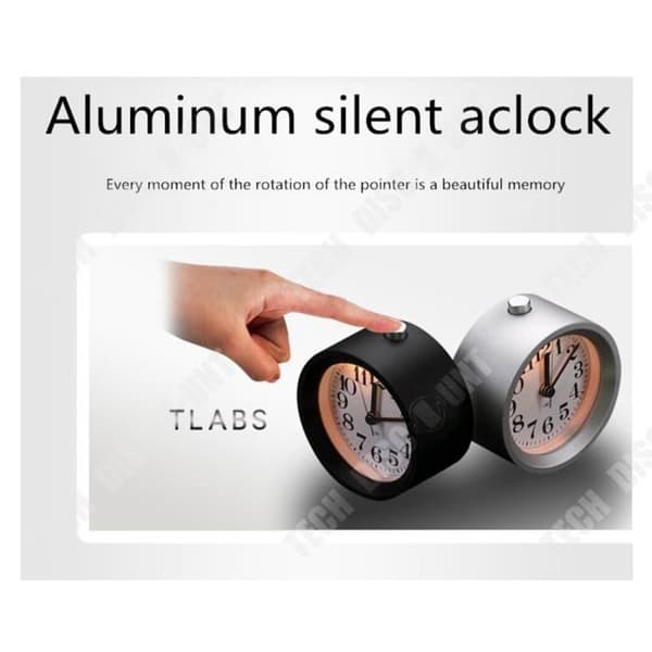 TD® väckarklocka sängbord möbler tillbehör inredning enkel användning resistenta lätta effektiva presenter
