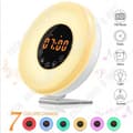 Miniatyrbild 4 av 4: TD® Wake Up Light, FM Radio Wake Up Lamp Nattljus Wake Up Light Sänglampa Soluppgång Solnedgång Simulering Snooze RGB White Ch