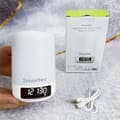 Miniatyrbild 3 av 4: INNOVTEC trådlös Bluetooth-högtalare Sänglampa Touch Väckarklocka med LED-skärm för iPhone iPad Android