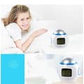 Miniatyrbild 2 av 4: INN® Projektor Radio Väckarklocka LED LCD Alarm Musik Termometer Jul Stjärnhimmel LED Väckarklocka för barn