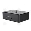 Miniatyrbild 3 av 4: INN Väckarklocka 3 i 1 USB-laddning Stereo FM-radio Spela Bluetooth-högtalare 110-240V (svart EU)