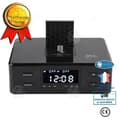 Miniatyrbild 1 av 4: INN Väckarklocka 3 i 1 USB-laddning Stereo FM-radio Spela Bluetooth-högtalare 110-240V (svart EU)
