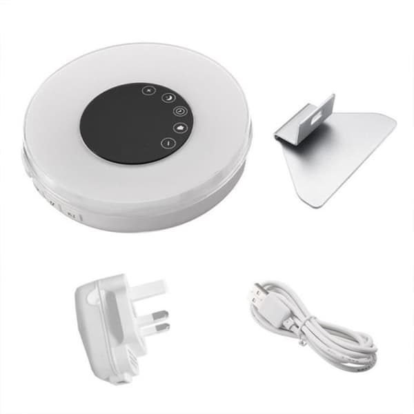 TD® Wake Up Light, FM Radio Wake Up Lamp Nattljus Wake Up Light Sänglampa Soluppgång Solnedgång Simulering Snooze RGB White Ch