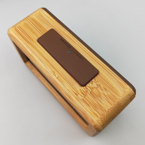 Elklocka av trä - Estetisk väckarklocka, Retro väckarklocka | Liten digital klocka, justerbar digital väckarklocka, liten väckarklocka