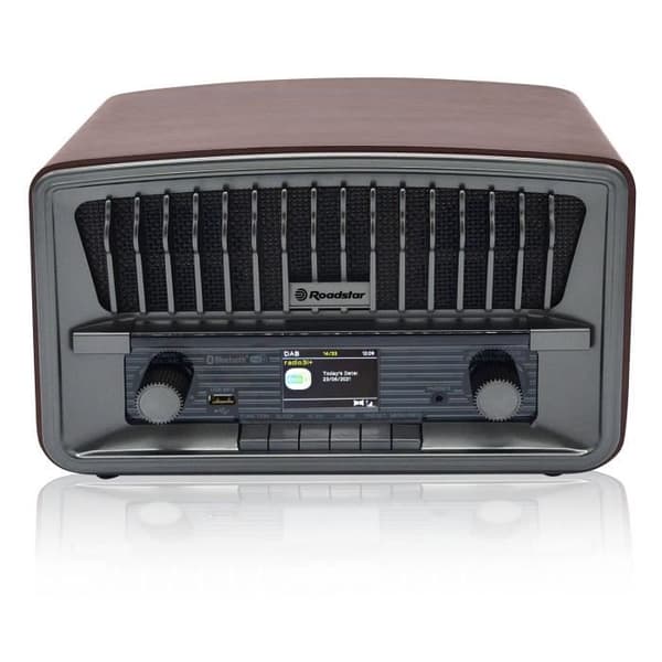 Radio Bärbar Vintage - Roadstar - HRA-270D+BT - DAB+/FM - Bluetooth - USB