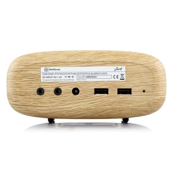 Radio-väckarklocka DAB/DAB+ / FM Bluetooth VIEW QUEST - LARK Ljust Ek