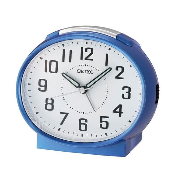 SEIKO QHK059L Blå väckarklocka