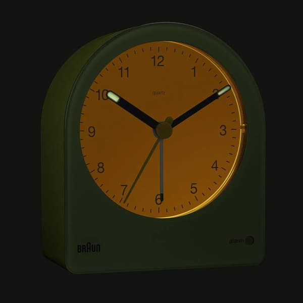 Braun vekkerklokke med snooze og baklys BC22GN