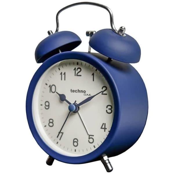 Technoline ModellDG blau quartz Väckarklocka blå Väckningstider 1