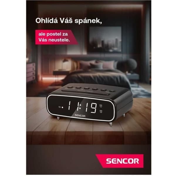 Radioväckarklocka - Sencor - SRC 2600 B