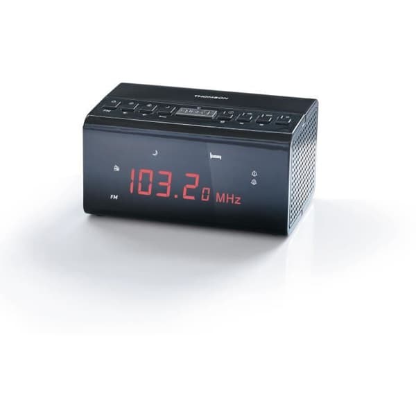 Klockradio - THOMSON - CR50 - Svart