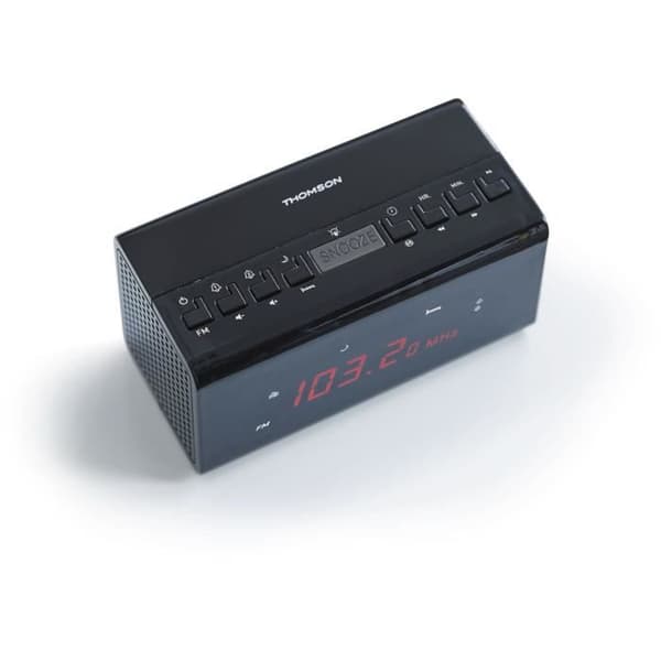 Klockradio - THOMSON - CR50 - Svart