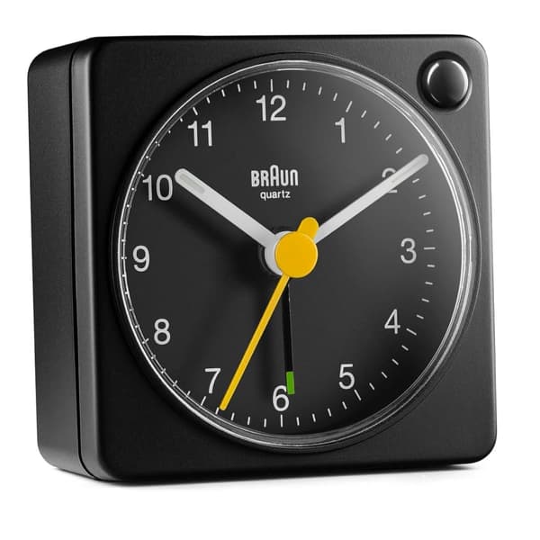 Braun Classic Travel Analogue Alarm Clock