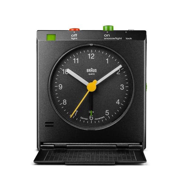 Braun Klassisk Relflex Control Travel Alarm Clock