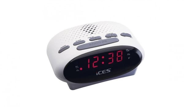 Lenco ICR-210 hvid clockradio