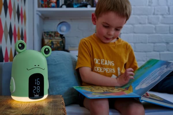RKIDSFROG BIGBEN Trevor, väckarklocka och nattlampa för barn