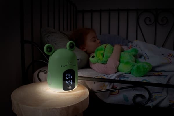 RKIDSFROG BIGBEN Trevor, väckarklocka och nattlampa för barn