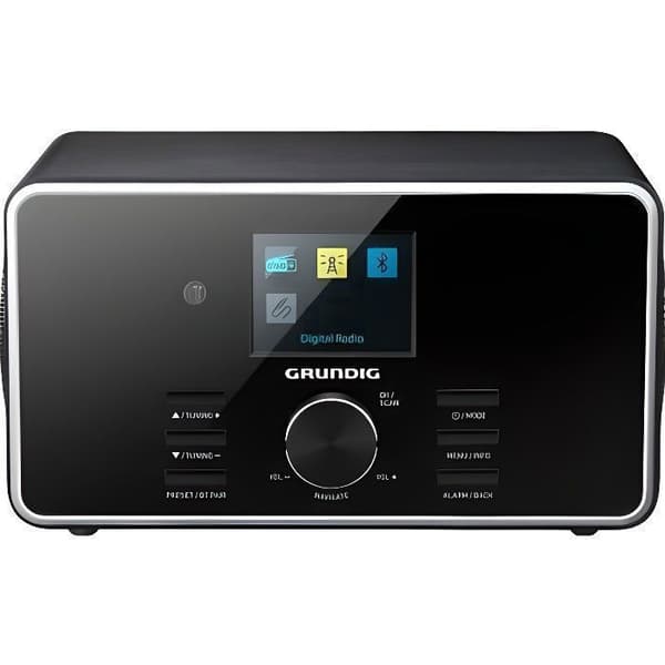 Digitalradio - GRUNDIG - DTR4500BTDABBLACKGIR1140 - Svart - Bluetooth - DAB
