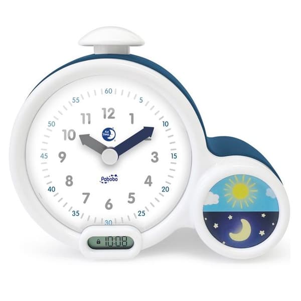 Kid'Sleep Educational barnväckarklocka - Claessens'Kids - Musical Night Light - Day/Night - Blue